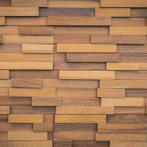 Clôture en bois moderne et élégante